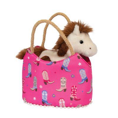 Cowgirl Boots Sassy Sak with Horse